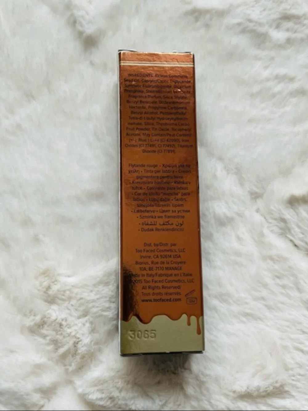 Too Faced | Melted Chocolate Lipstick 